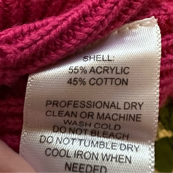 Alden Adair Women’s Pink Aspen Sweater Size M NWT - Picture 5 of 5